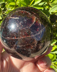 Large Garnet Sphere