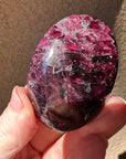 Rhodolite Garnet Palm Stone