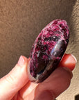 Rhodolite Garnet Palm Stone