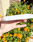 Hexagon Selenite Charging Plate or Pedestal 4"