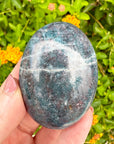 Ruby Kyanite Crystal Palm Stone