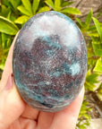 Ruby Kyanite Crystal Palm Stone