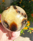 Large Dragon Septarian Crystal Sphere