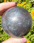 Ruby Kyanite Crystal Sphere