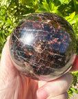 Large Garnet Sphere