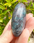 Ruby Kyanite Crystal Palm Stone