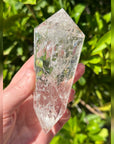 Rainbow Quartz Vogel Style Wand 12 Sided