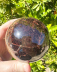 Large Star Garnet Sphere