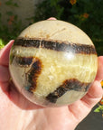 Large Dragon Septarian Crystal Sphere