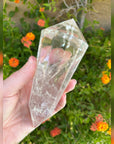 Rainbow Quartz Vogel Style Wand 12 Sided