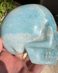 Trolleite Crystal Skull Carved by Leandro de Souza