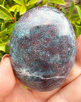 Ruby Kyanite Crystal Palm Stone