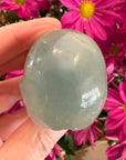 Blue Calcite Crystal Skull