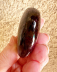 Rhodolite Garnet Heart Palm Stone