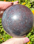 Ruby Kyanite Crystal Sphere