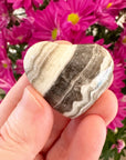 Banded Calcite Crystal Heart