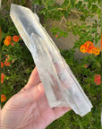 Twin Lemurian Quartz Crystal from Diamantina Brazil