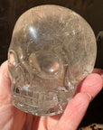 Golden Rutile Quartz Magical Child Crystal Skull Carved by Leandro de Souza