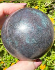 Ruby Kyanite Crystal Sphere