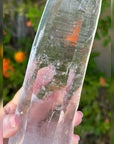 Powerhouse Lemurian Quartz Crystal from Diamantina Brazil
