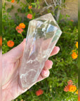 Rainbow Quartz Vogel Style Wand 12 Sided