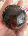 Garnet Magical Child Crystal Skull Carved by Leandro de Souza