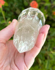 Rainbow Quartz Vogel Style Wand 12 Sided