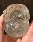 Golden Rutile Quartz Magical Child Crystal Skull Carved by Leandro de Souza
