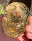Ultra Clear Citrine Star Child Crystal Skull Carved by Leandro de Souza