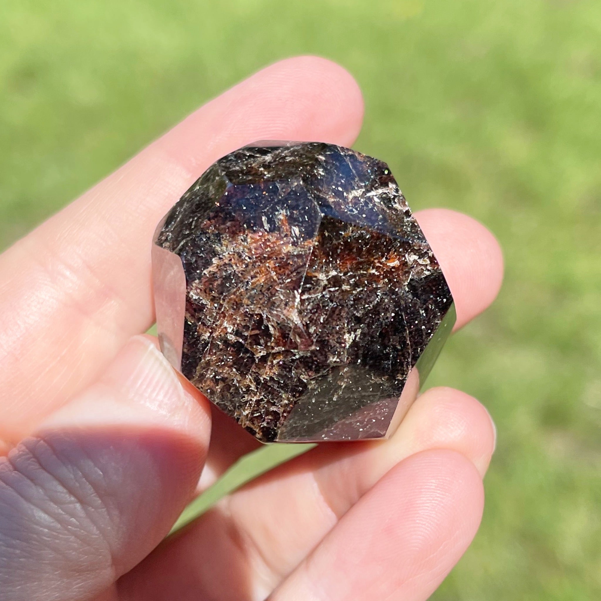 Natural Genuine Garnet Freeform – Luscious Earth Creation