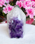 Amethyst Geode Tower