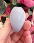 Blue Chalcedony Crystal Heart