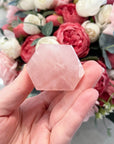 Rose Quartz Crystal Tower