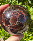 Large Garnet Sphere