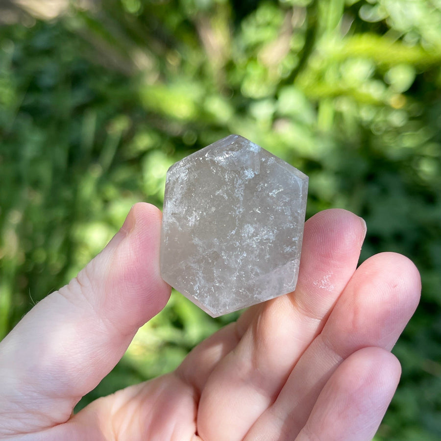 Smokey Quartz Tower with Rainbow