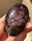 Rhodolite Garnet Palm Stone