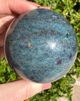 Ruby Kyanite Crystal Sphere