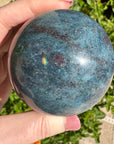 Ruby Kyanite Crystal Sphere