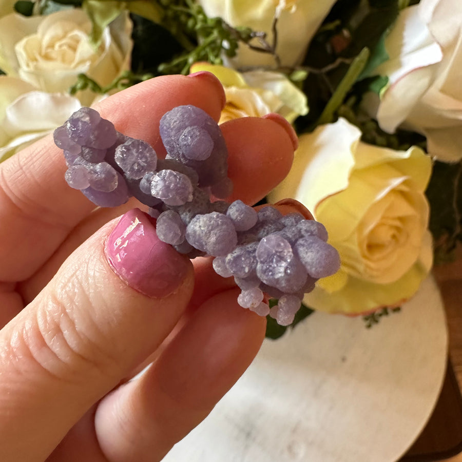 Grape Agate Cluster