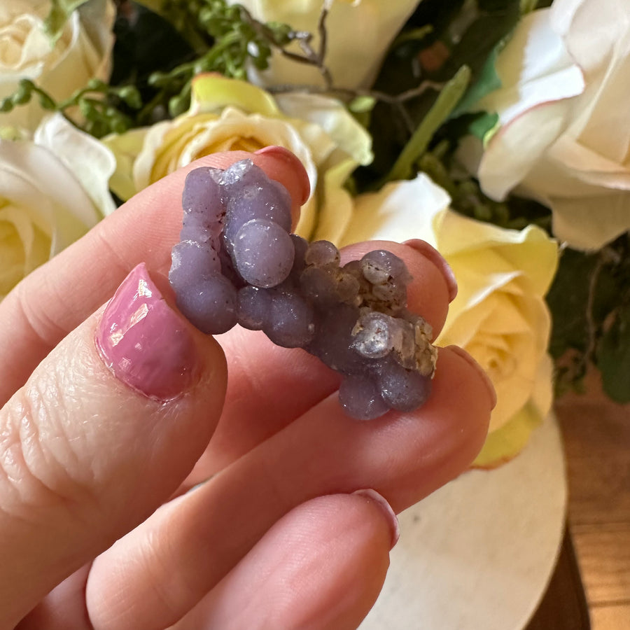 Grape Agate Cluster