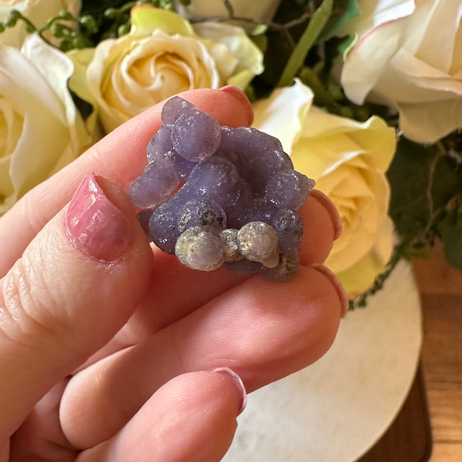 Grape Agate Cluster