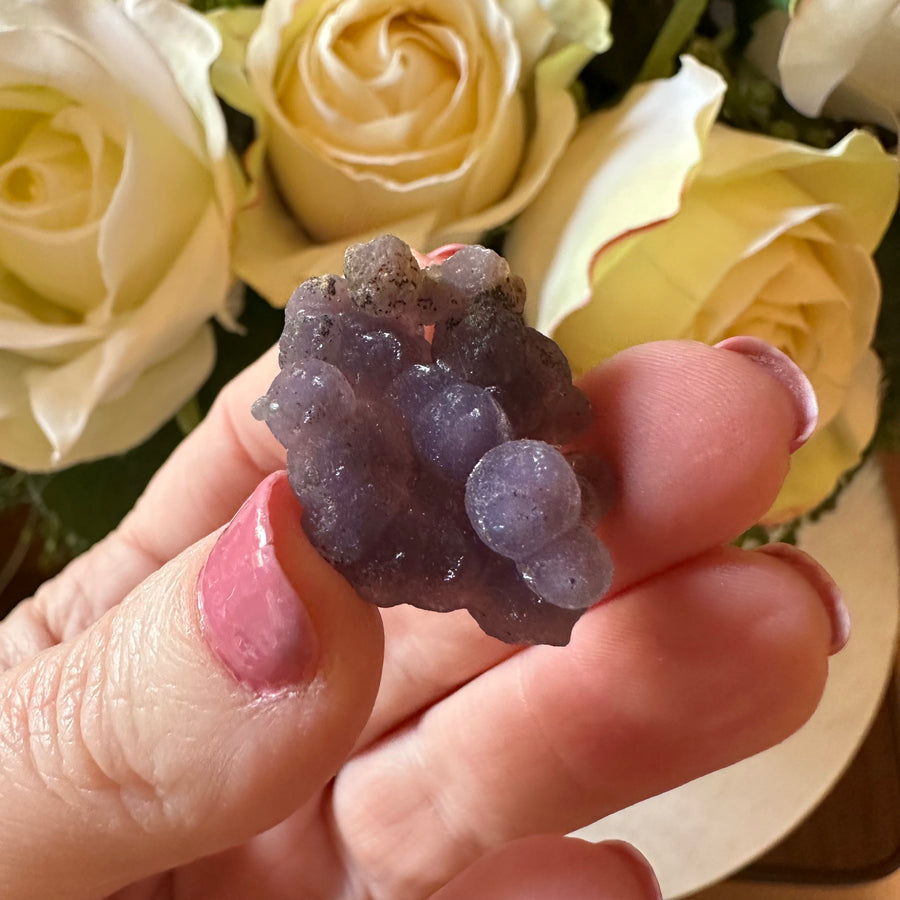 Grape Agate Cluster