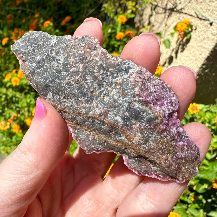 Natural Raw Cobalto Calcite Crystal