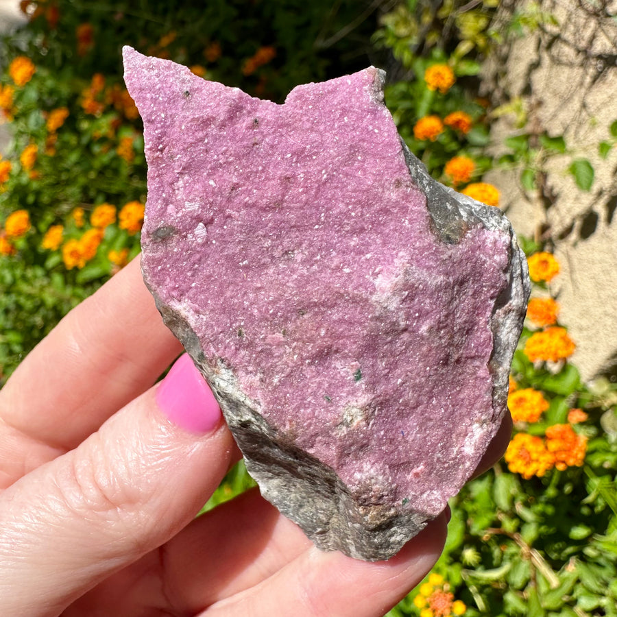 Natural Raw Cobalto Calcite Crystal