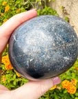 Blue Richterite Magical Child Crystal Skull Carved by Leandro de Souza