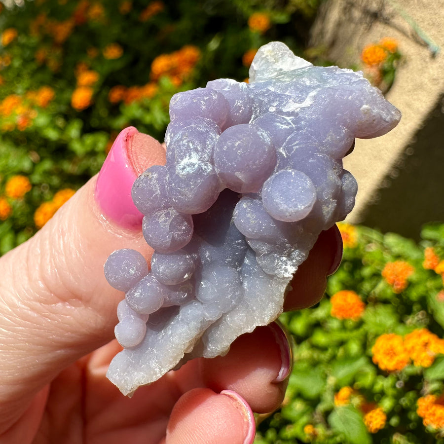 Grape Agate Cluster