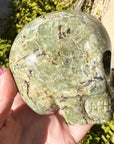 Triphilite Magical Child Crystal Skull Carved by Leandro de Souza