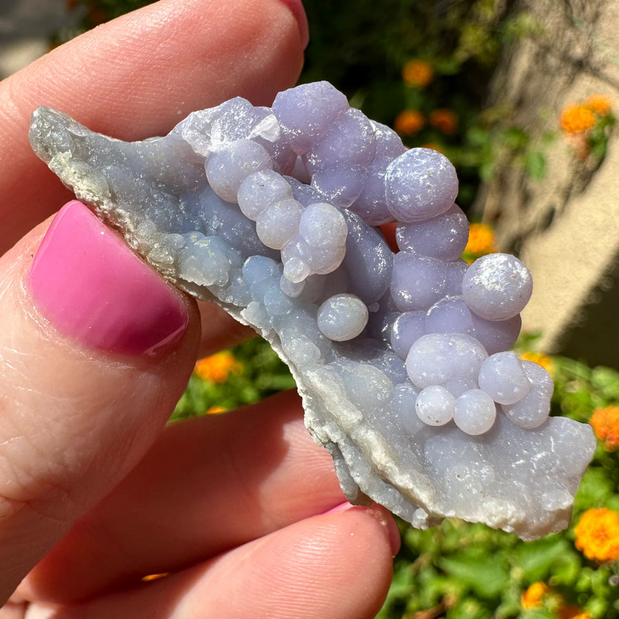 Grape Agate Cluster