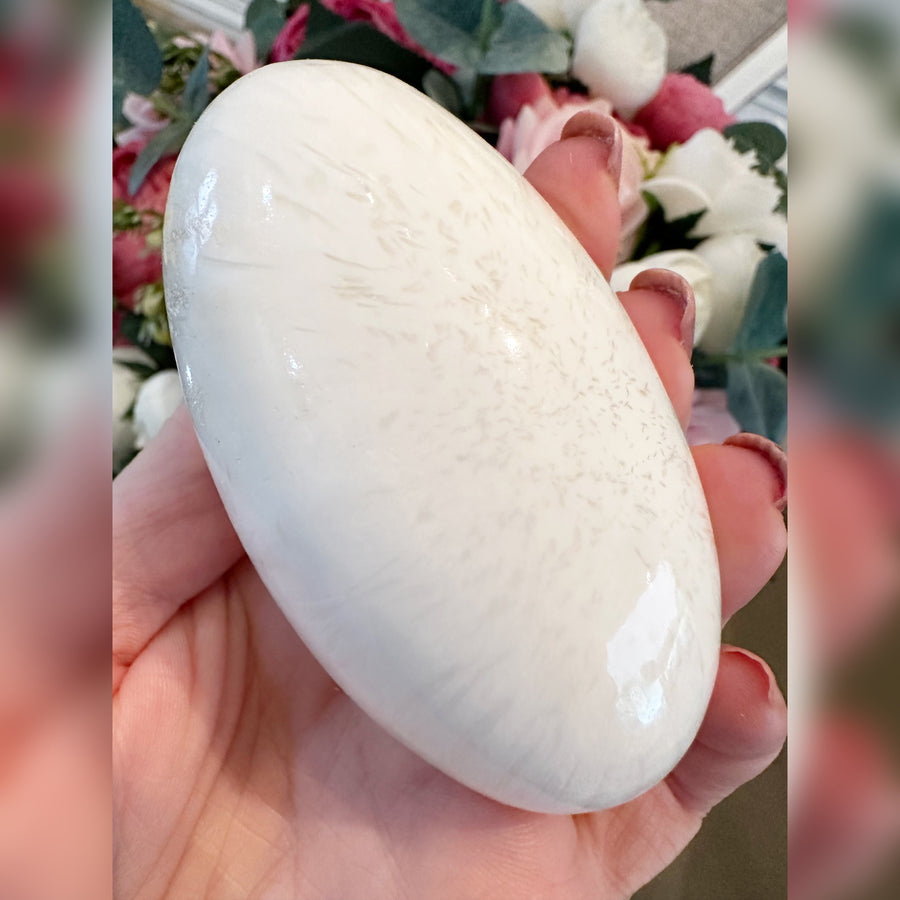 Beautiful Scolecite Lingam