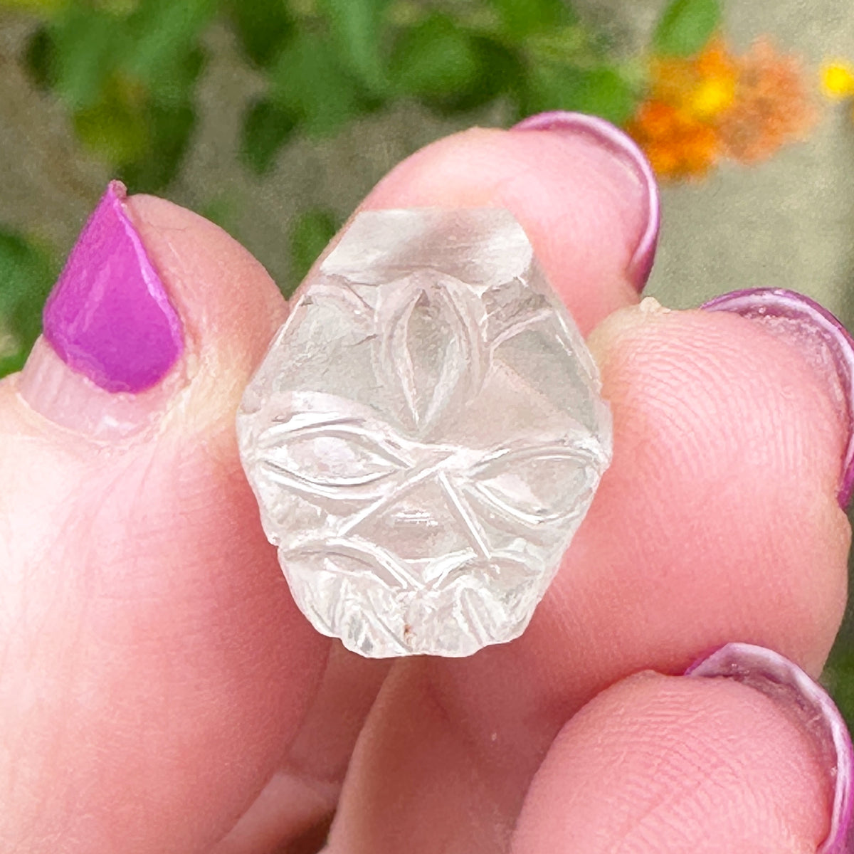 Sirius Quartz Crystal Mini Dragon Carved by Leandro de Souza